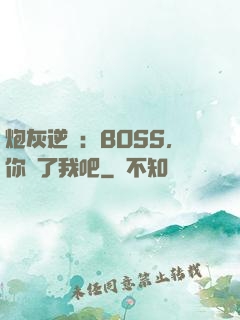 炮灰逆襲：BOSS，你從了我吧