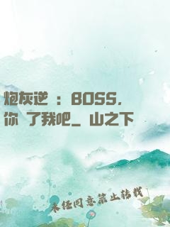 炮灰逆襲：BOSS，你從了我吧