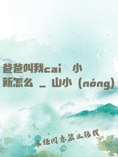 爸爸叫我cai媽媽小新怎么讀