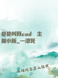 爸爸叫我cod媽媽主角小新