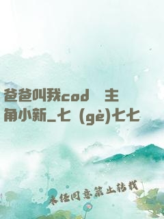 爸爸叫我cod媽媽主角小新