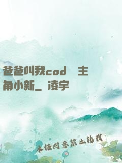 爸爸叫我cod媽媽主角小新
