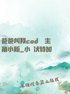爸爸叫我cod媽媽主角小新