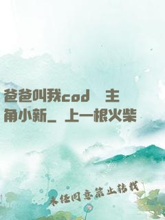 爸爸叫我cod媽媽主角小新