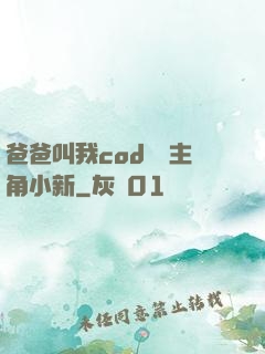 爸爸叫我cod媽媽主角小新