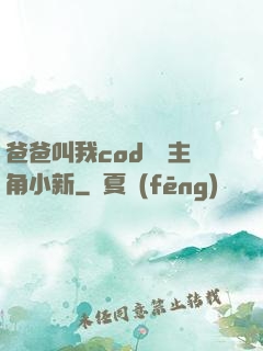 爸爸叫我cod媽媽主角小新