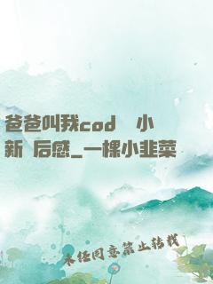 爸爸叫我cod媽媽小新讀后感