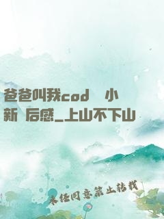 爸爸叫我cod媽媽小新讀后感