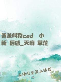 爸爸叫我cod媽媽小新讀后感