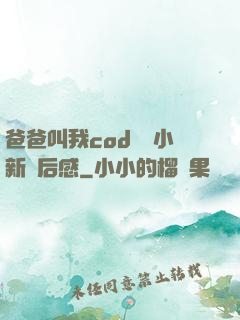 爸爸叫我cod媽媽小新讀后感