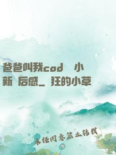爸爸叫我cod媽媽小新讀后感
