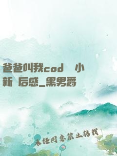 爸爸叫我cod媽媽小新讀后感