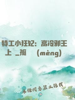 特工小狂妃：高冷邪王寵上癮