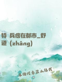 特種兵痞在都市