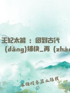 王妃太能鬧：回到古代當(dāng)捕快