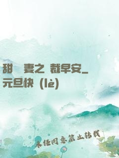 甜寵嬌妻之總裁早安
