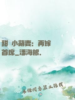 甜寵小萌妻：再嫁億萬首席