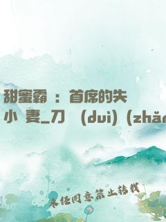 甜蜜霸寵：首席的失憶小嬌妻