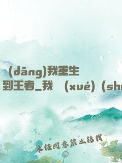當(dāng)我重生到王者