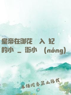 皇帝在御花園進入貴妃的小說