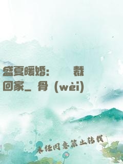 盛夏暖婚：億萬總裁帶回家