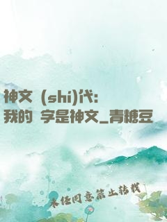 神文時(shí)代：我的漢字是神文