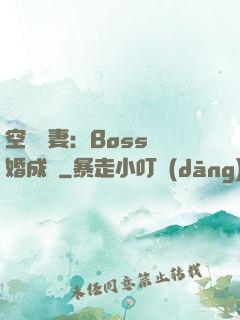 空間嬌妻：Boss寵婚成癮