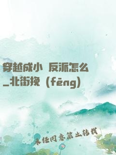 穿越成小說反派怎么辦