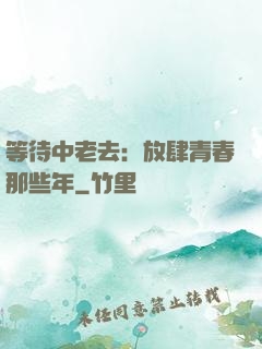 等待中老去：放肆青春那些年