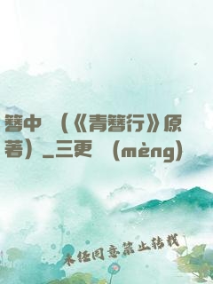 簪中錄（《青簪行》原著）
