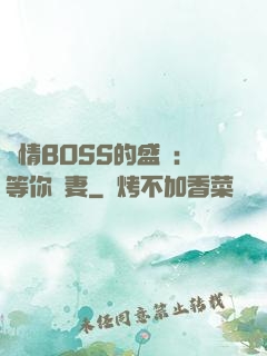 純情BOSS的盛愛：等你為妻