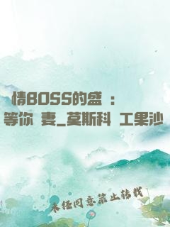 純情BOSS的盛愛：等你為妻