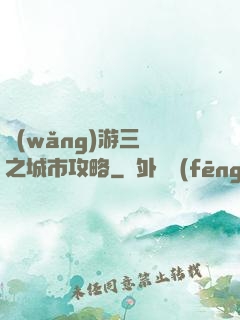 網(wǎng)游三國之城市攻略