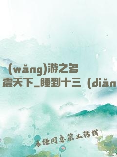 網(wǎng)游之名震天下