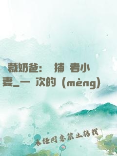 總裁奶爸：緝捕記者小妻
