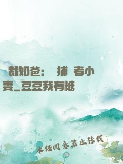 總裁奶爸：緝捕記者小妻