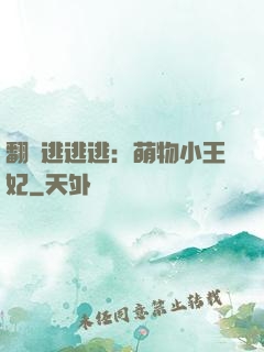 翻墻逃逃逃：萌物小王妃