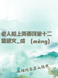 老人船上弄雨荷第十二集原文