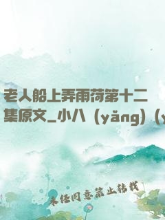 老人船上弄雨荷第十二集原文