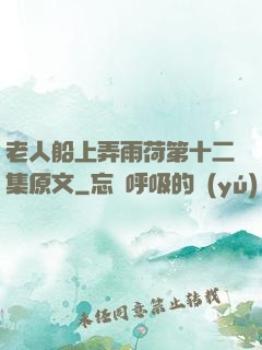 老人船上弄雨荷第十二集原文