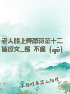 老人船上弄雨荷第十二集原文