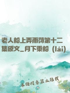 老人船上弄雨荷第十二集原文