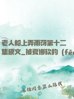 老人船上弄雨荷第十二集原文