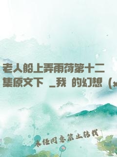 老人船上弄雨荷第十二集原文下載