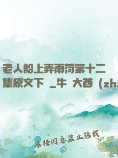 老人船上弄雨荷第十二集原文下載