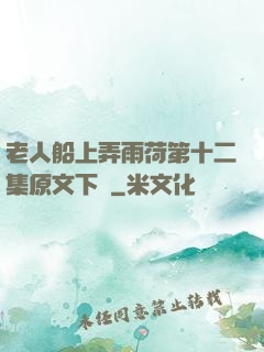 老人船上弄雨荷第十二集原文下載