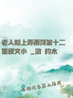 老人船上弄雨荷第十二集原文小說