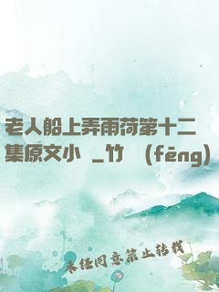 老人船上弄雨荷第十二集原文小說