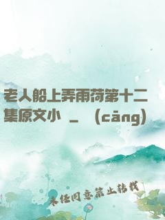 老人船上弄雨荷第十二集原文小說