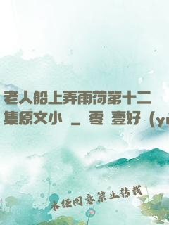 老人船上弄雨荷第十二集原文小說
